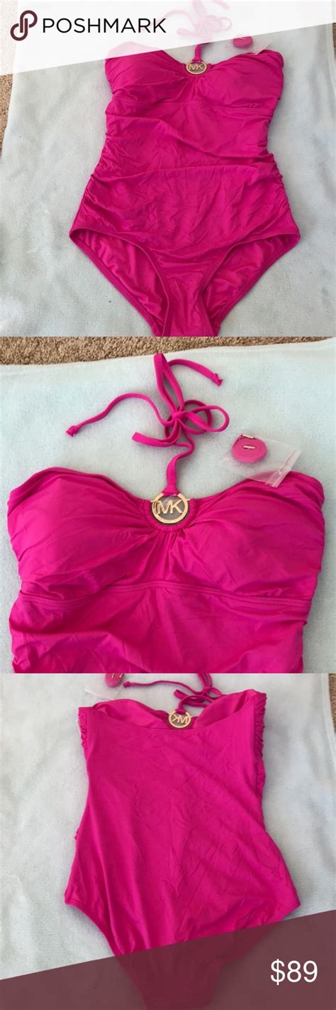 michael kors swim sizing|michael kors pink swimsuit.